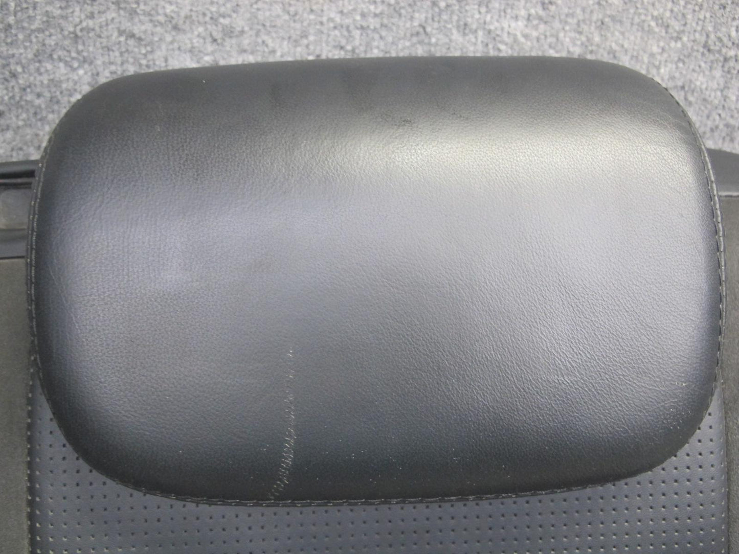 07-11 Mercedes W164 ML63 AMG Rear Right Seat Upper Cushion Leather Black OEM