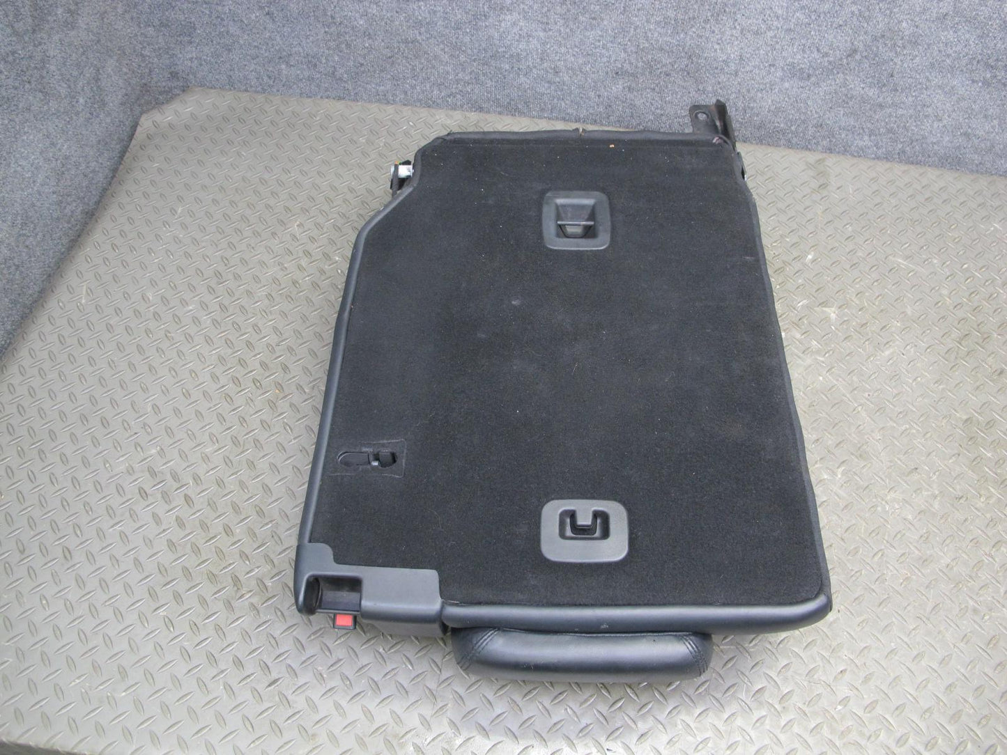 07-11 Mercedes W164 ML63 AMG Rear Right Seat Upper Cushion Leather Black OEM