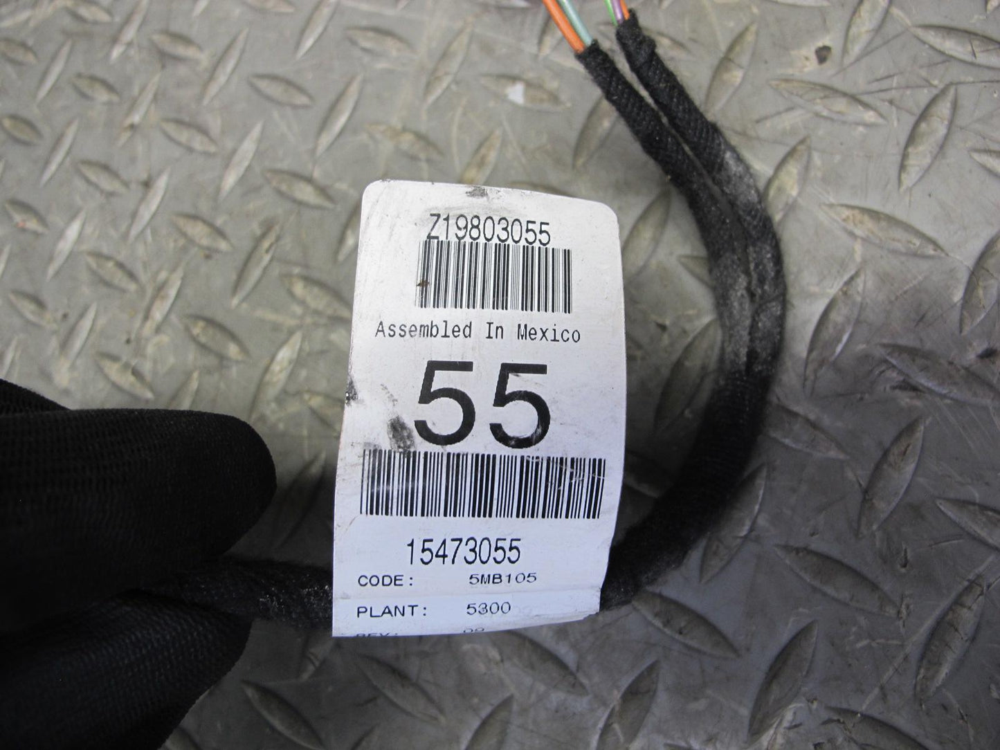 07-11 Mercedes W164 ML63 AMG Rear Left Seat Upper Cushion Leather Black OEM