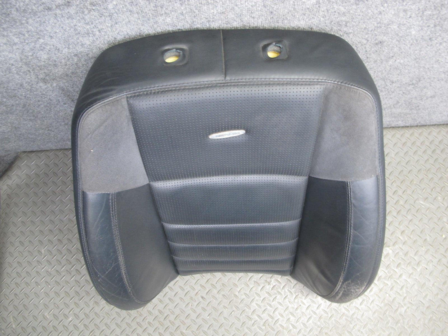 07-11 Mercedes W164 ML63 AMG Front Left Seat Upper Cushion Leather Black OEM