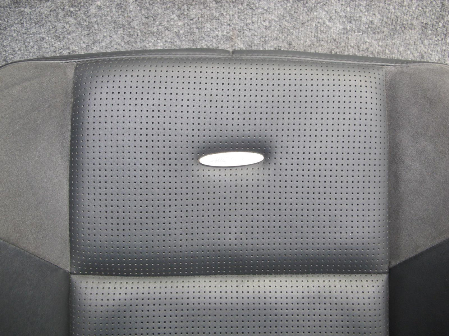 07-11 Mercedes W164 ML63 AMG Front Left Seat Upper Cushion Leather Black OEM