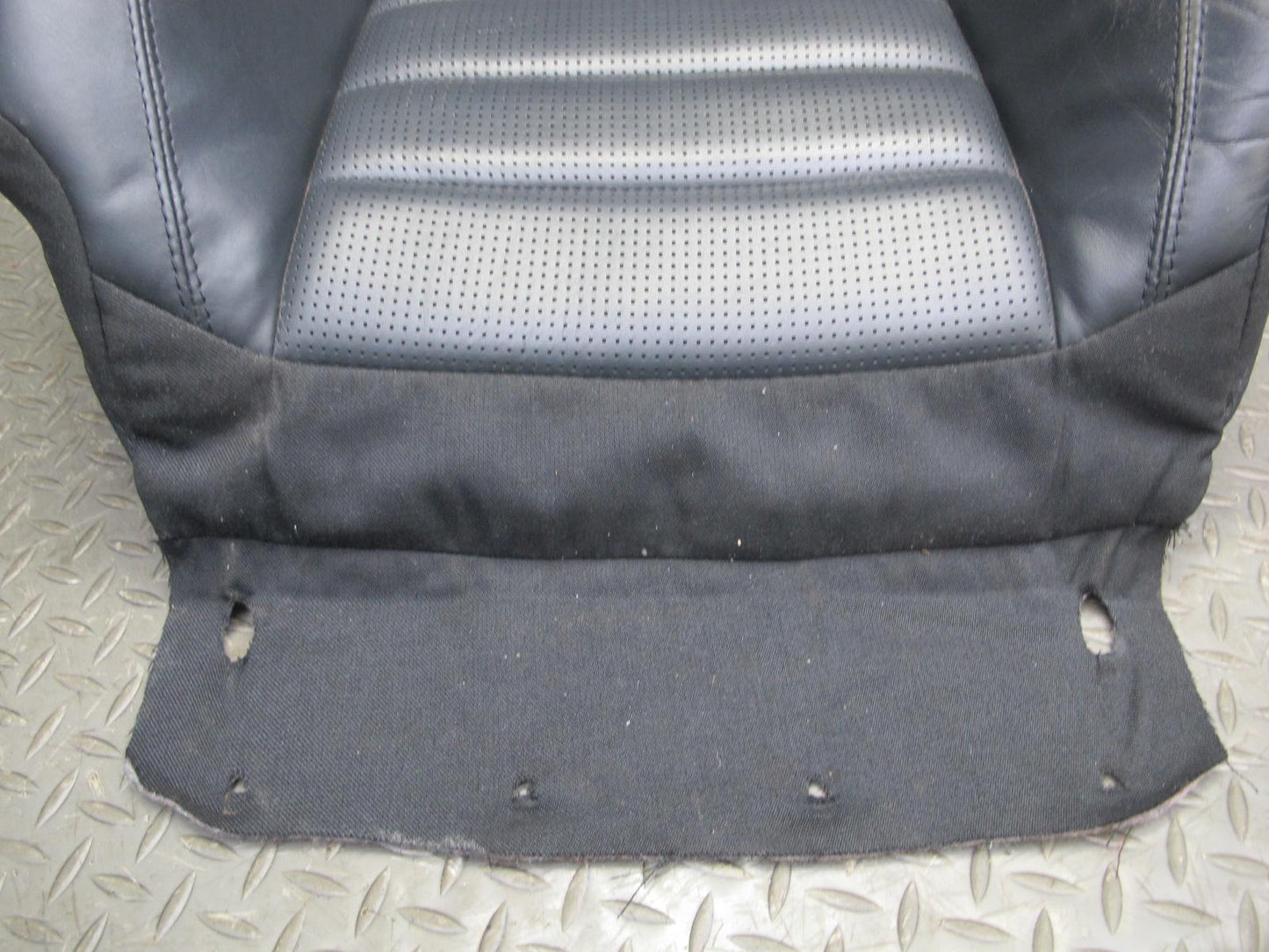 07-11 Mercedes W164 ML63 AMG Front Left Seat Upper Cushion Leather Black OEM
