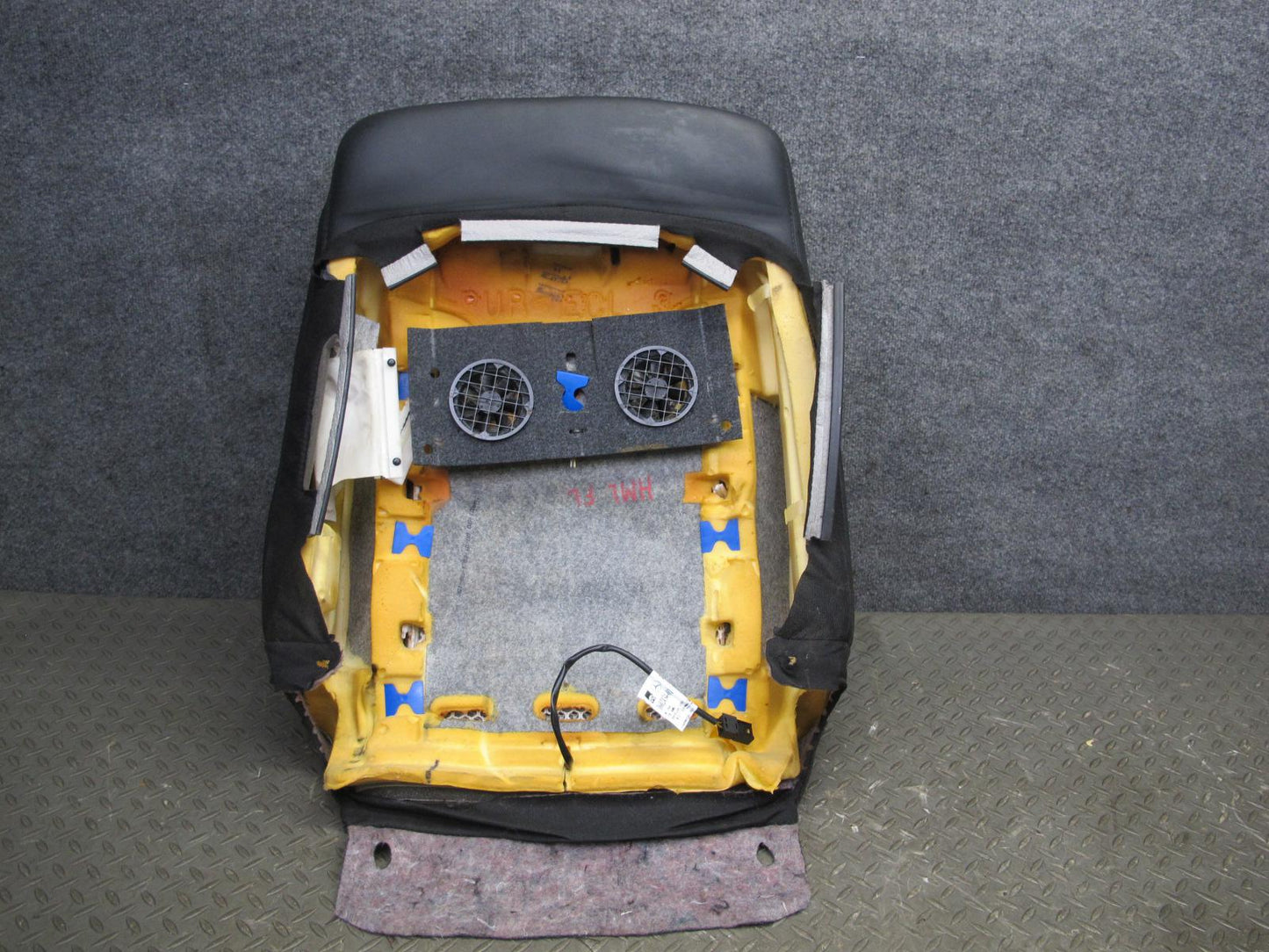 07-11 Mercedes W164 ML63 AMG Front Left Seat Upper Cushion Leather Black OEM