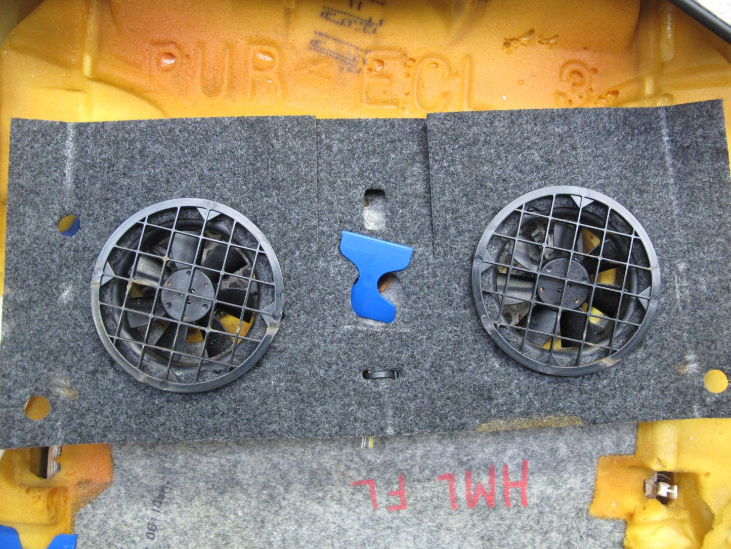 07-11 Mercedes W164 ML63 AMG Front Left Seat Upper Cushion Leather Black OEM