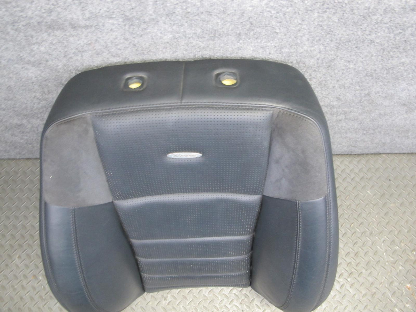 07-11 Mercedes W164 ML63 AMG Front Right Seat Upper Cushion Leather Black OEM
