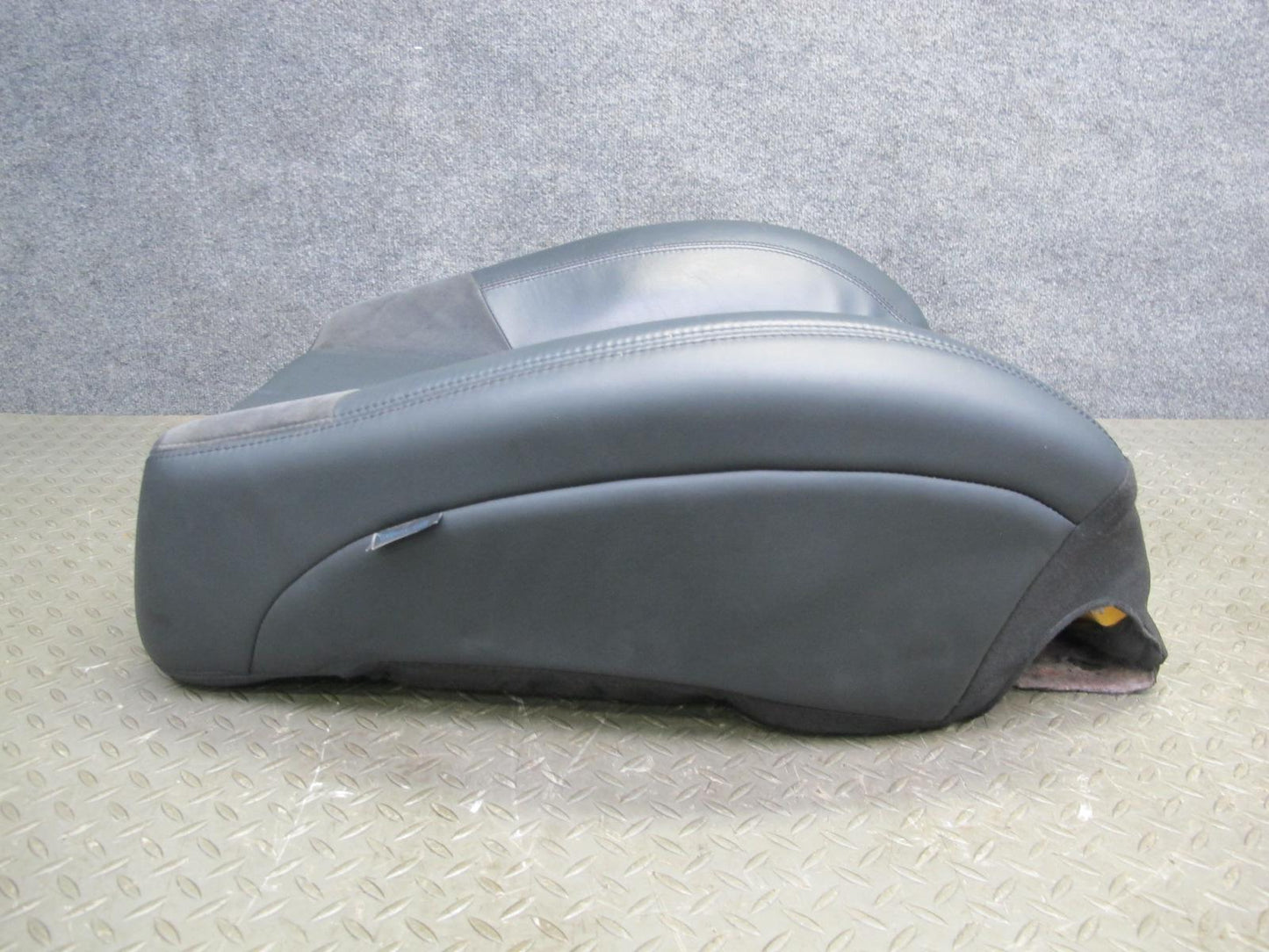 07-11 Mercedes W164 ML63 AMG Front Right Seat Upper Cushion Leather Black OEM
