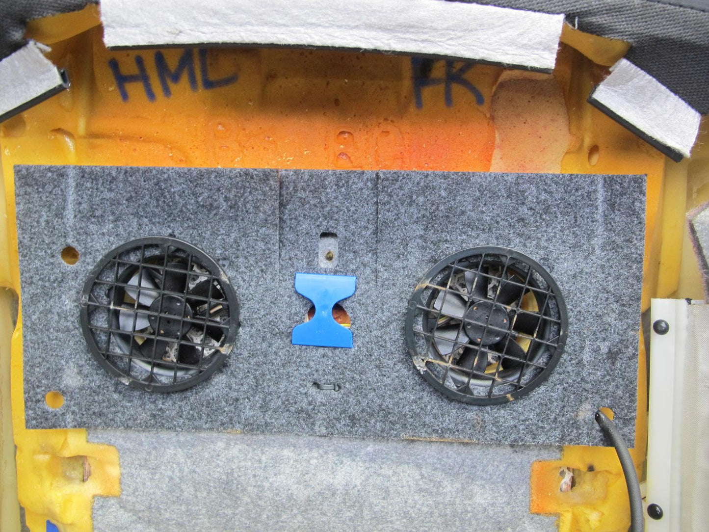 07-11 Mercedes W164 ML63 AMG Front Right Seat Upper Cushion Leather Black OEM