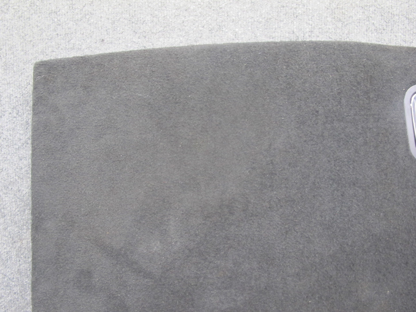 12-15 Mercedes W166 Ml-class Trunk Cargo Floor Carpet Cover Panel Black OEM