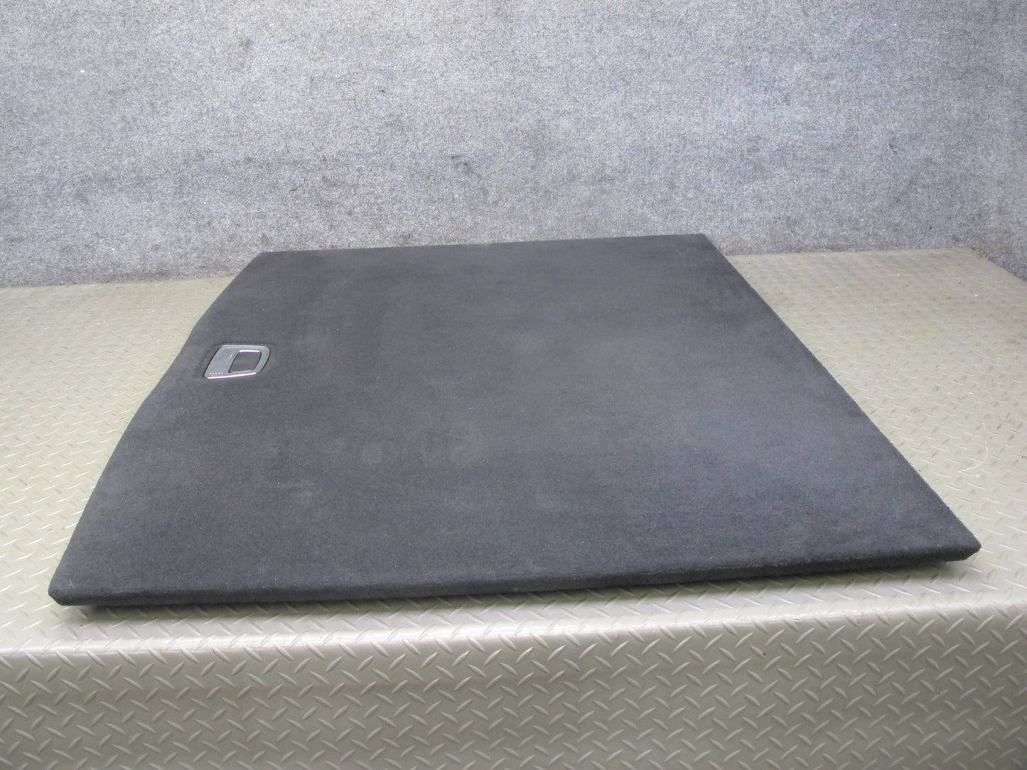 12-15 Mercedes W166 Ml-class Trunk Cargo Floor Carpet Cover Panel Black OEM