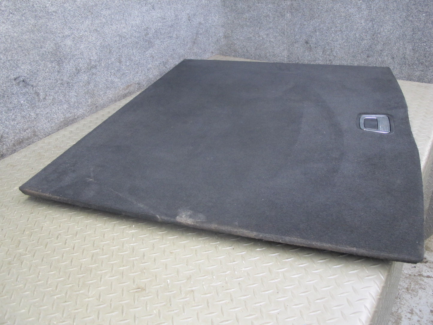 12-15 Mercedes W166 Ml-class Trunk Cargo Floor Carpet Cover Panel Black OEM