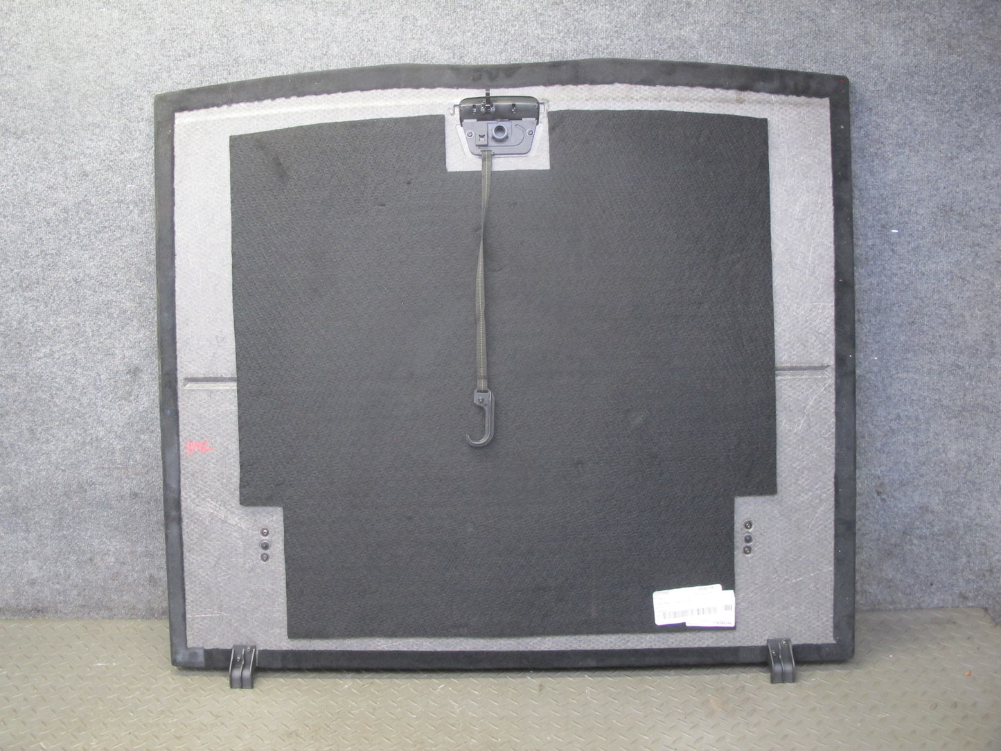 12-15 Mercedes W166 Ml-class Trunk Cargo Floor Carpet Cover Panel Black OEM