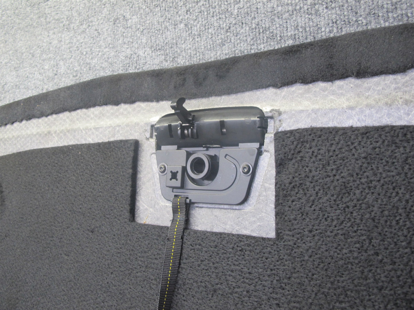 12-15 Mercedes W166 Ml-class Trunk Cargo Floor Carpet Cover Panel Black OEM