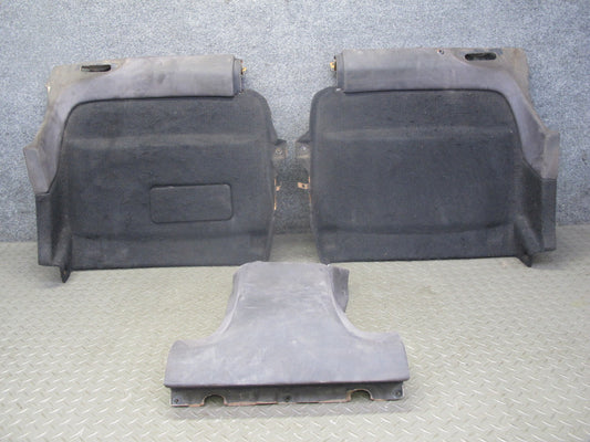1993 Nissan 300ZX Z32 Conv Rear Left & Right & Center Luggage Trim Cover Set OEM