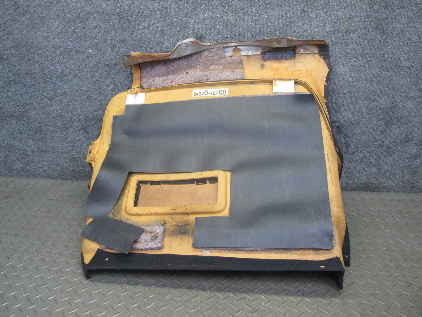 1993 Nissan 300ZX Z32 Conv Rear Left & Right & Center Luggage Trim Cover Set OEM