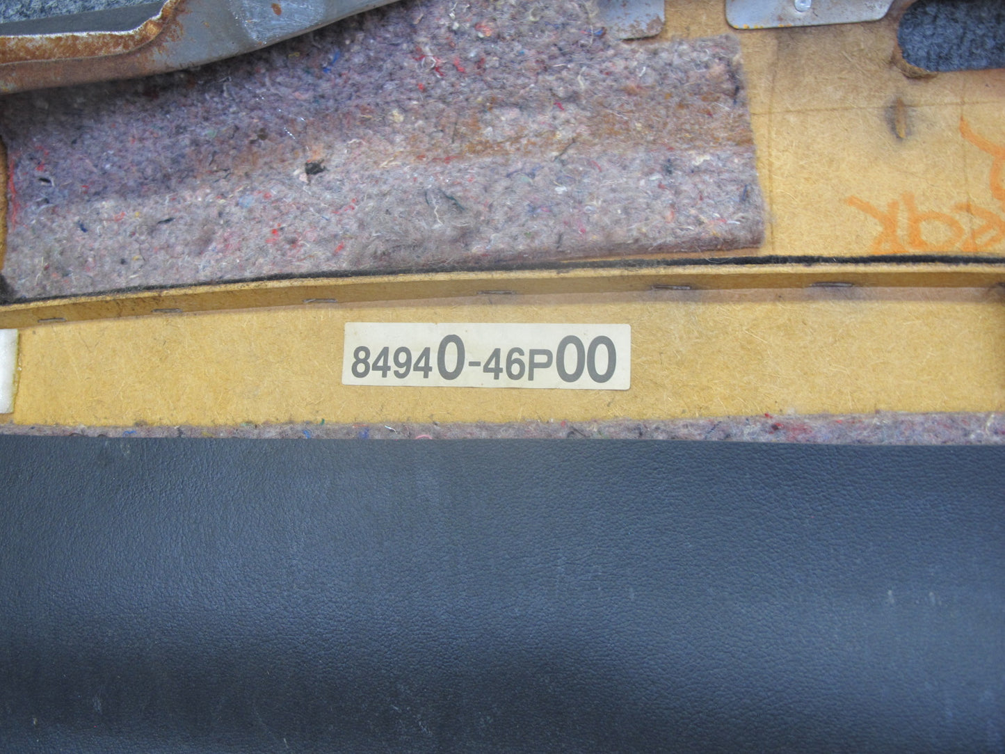 1993 Nissan 300ZX Z32 Conv Rear Left & Right & Center Luggage Trim Cover Set OEM