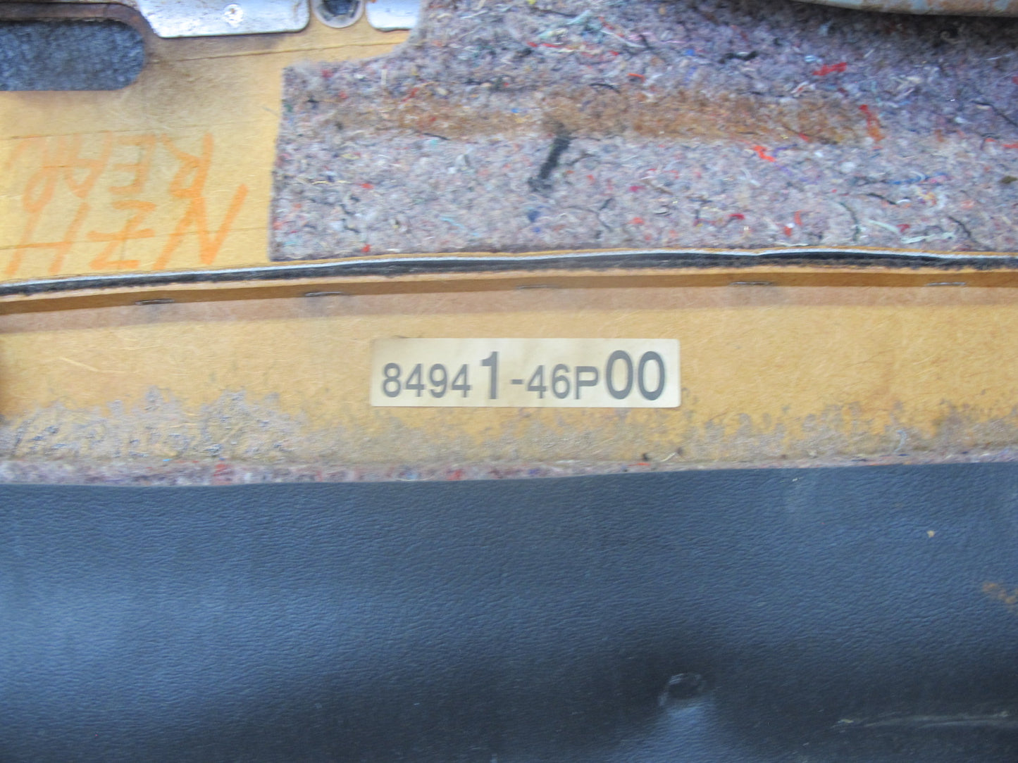 1993 Nissan 300ZX Z32 Conv Rear Left & Right & Center Luggage Trim Cover Set OEM