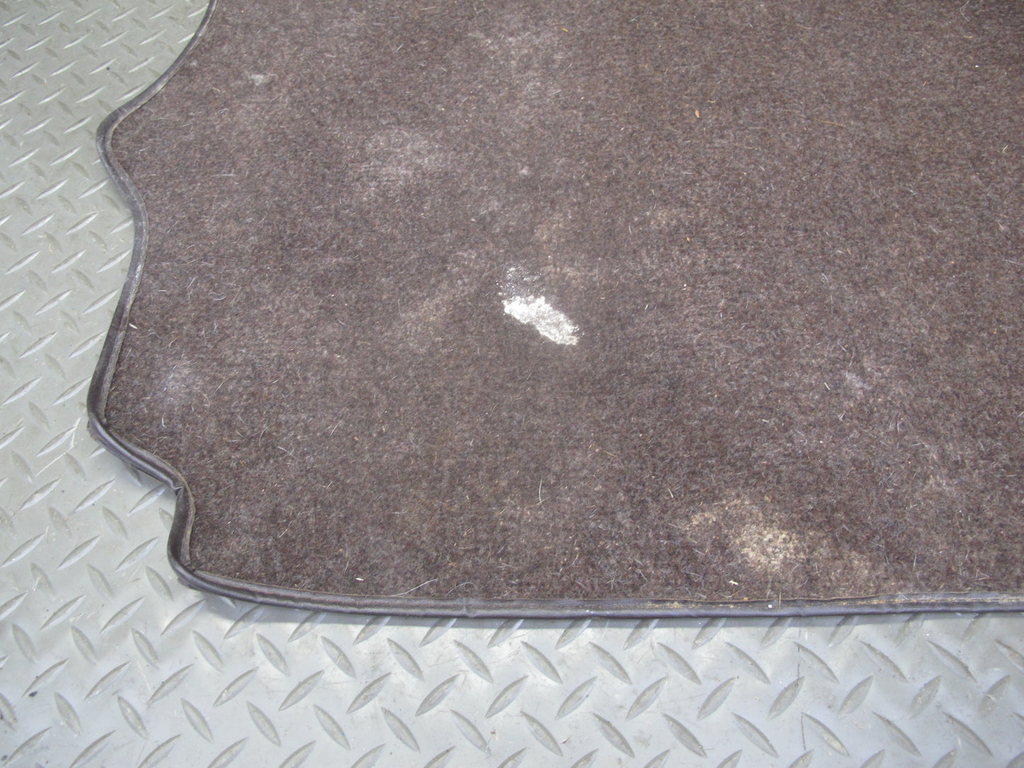86-91 Mercedes W126 Rear Trunk Floor MAT Carpet Cover OEM
