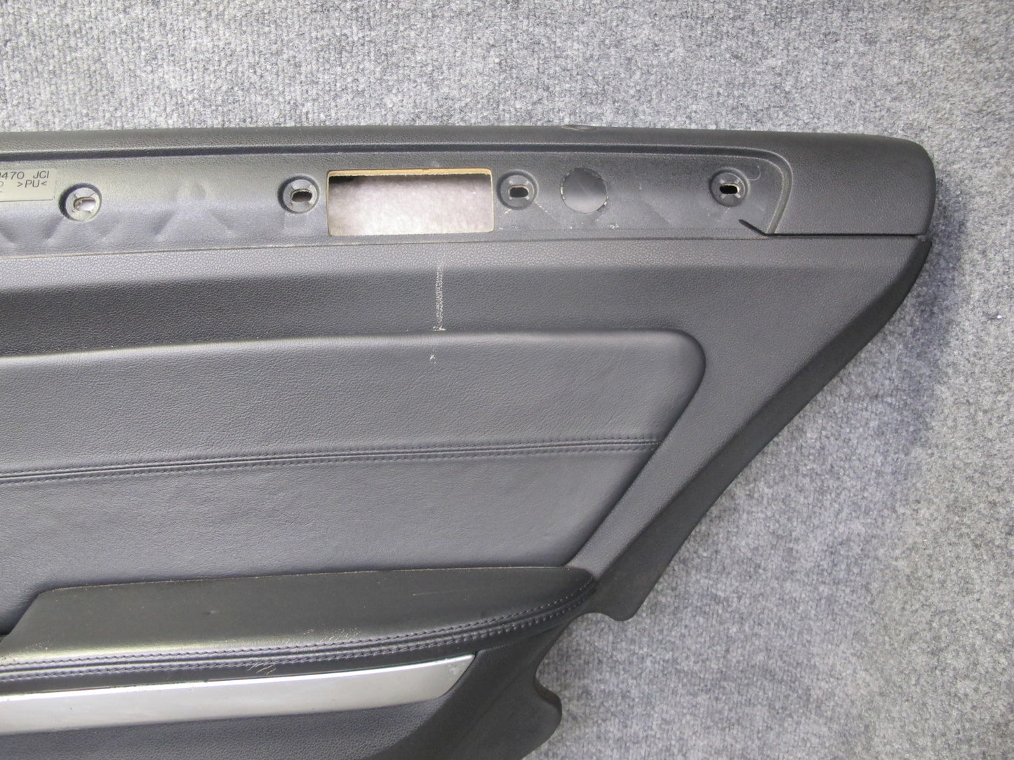 07-11 Mercedes W164 ML63 AMG Set of 2 Rear Left & Right Interior Door Panel OEM