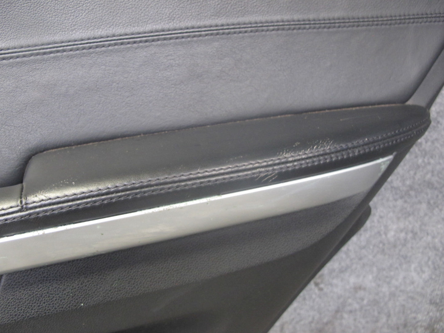 07-11 Mercedes W164 ML63 AMG Set of 2 Rear Left & Right Interior Door Panel OEM