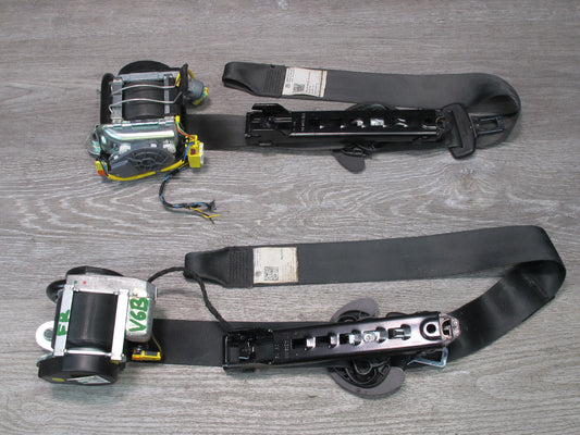 10-14 VOLKSWAGEN VW GOLF R MK6 FRONT LEFT RIGHT SIDE SEATBELT RETRACTOR SET OEM