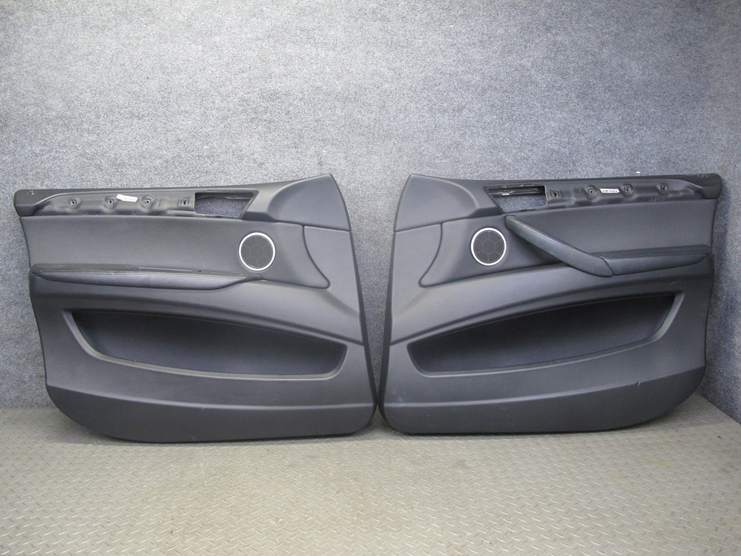2008-2014 BMW E71 E72 X6 Front Left & Right Door Interior Trim Panel Set of 2