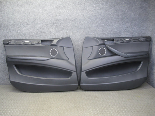 2008-2014 BMW E71 E72 X6 Front Left & Right Door Interior Trim Panel Set of 2