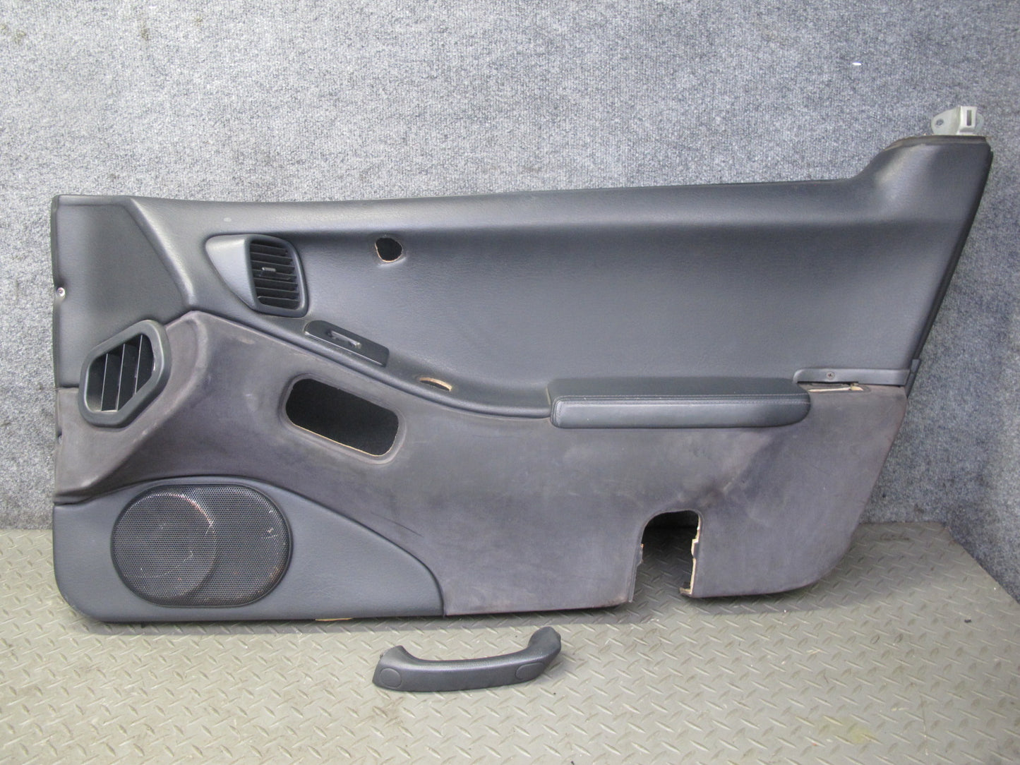 1993 Nissan 300ZX Z32 Convert Set of 2 Door Interior Trim Cover Panel Black OEM
