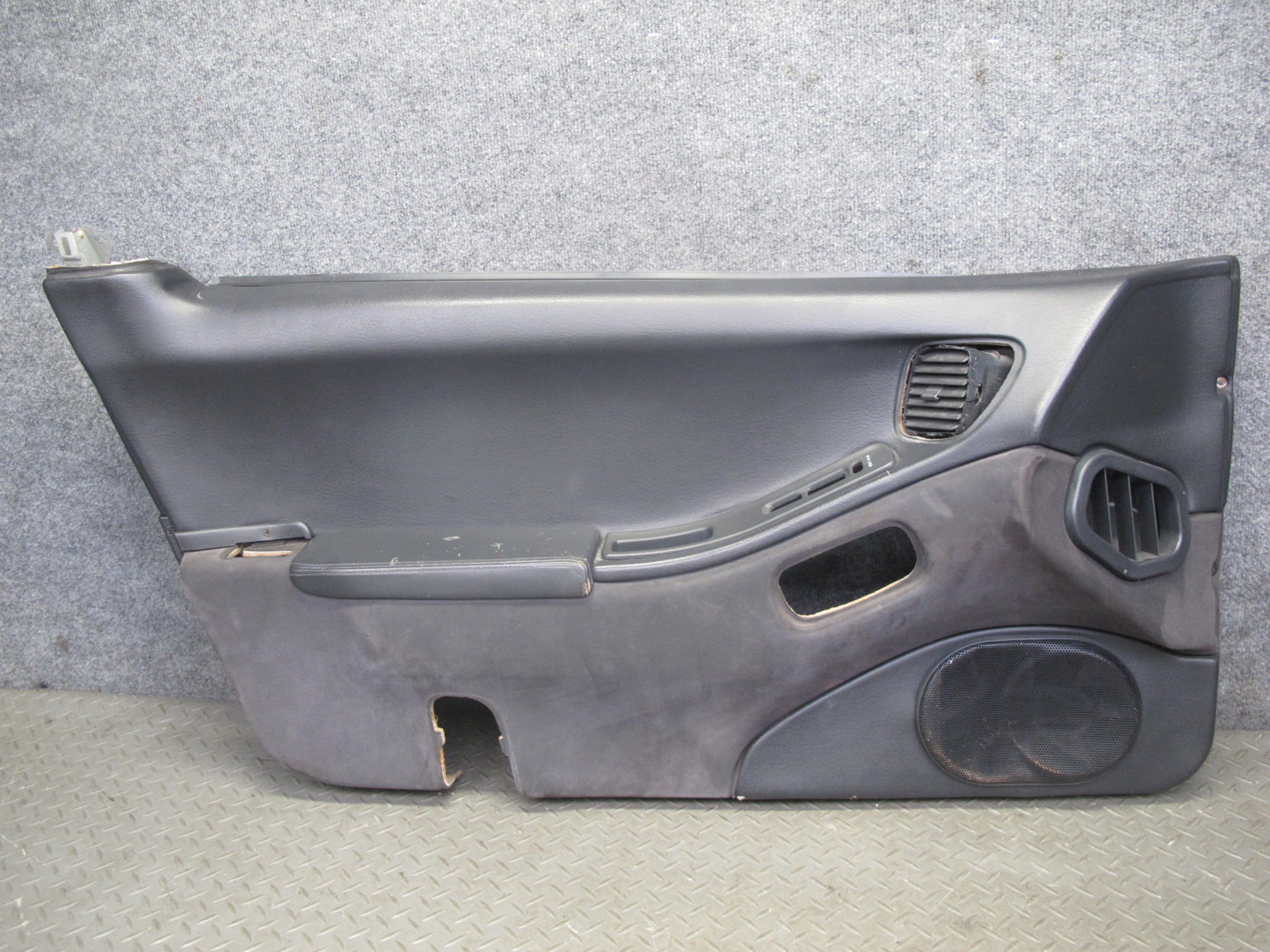 1993 Nissan 300ZX Z32 Convert Set of 2 Door Interior Trim Cover Panel Black OEM