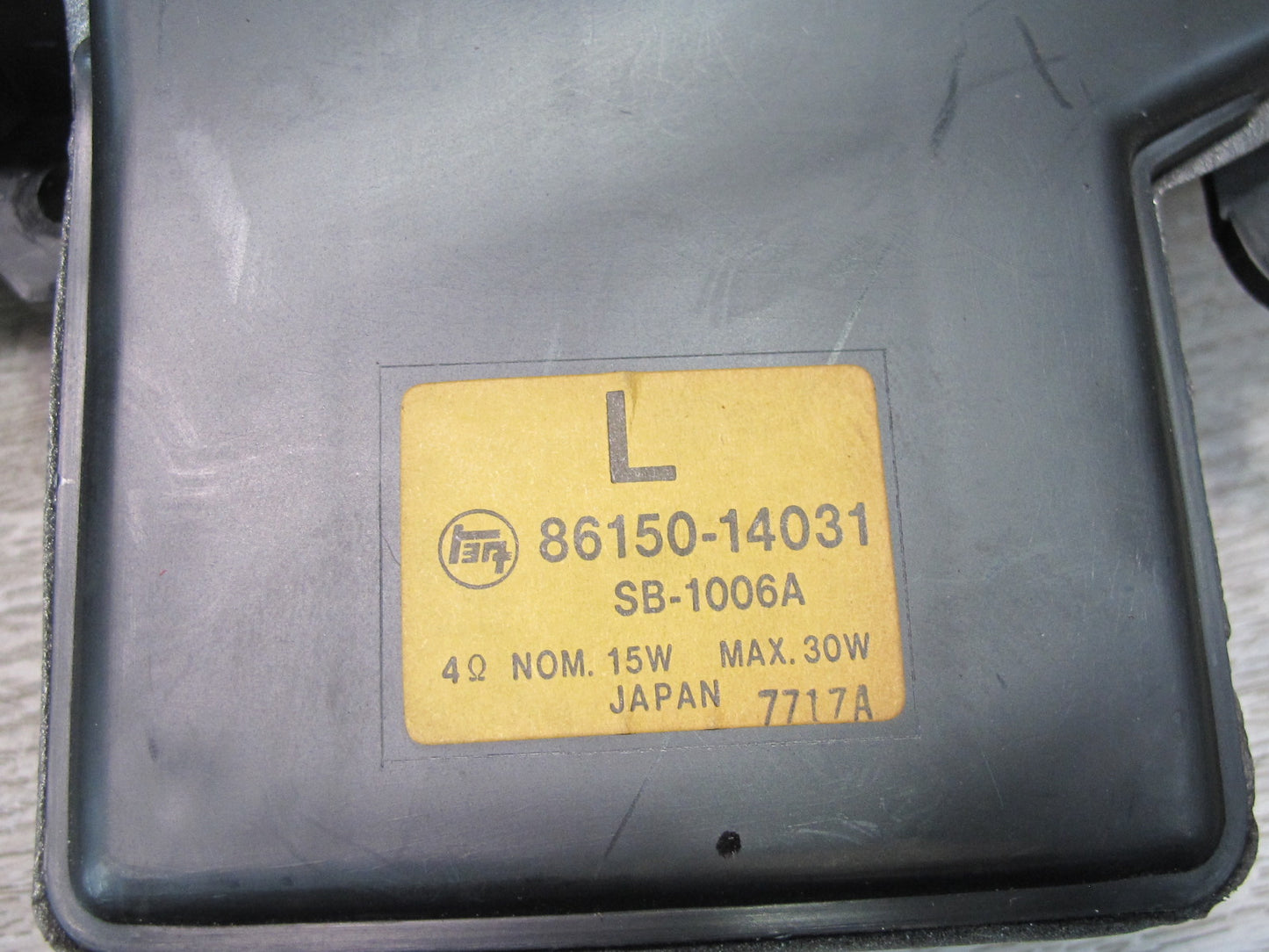 86-88 Toyota Supra MK3 Set of 2 Left & Right Door Infinity Speaker Box