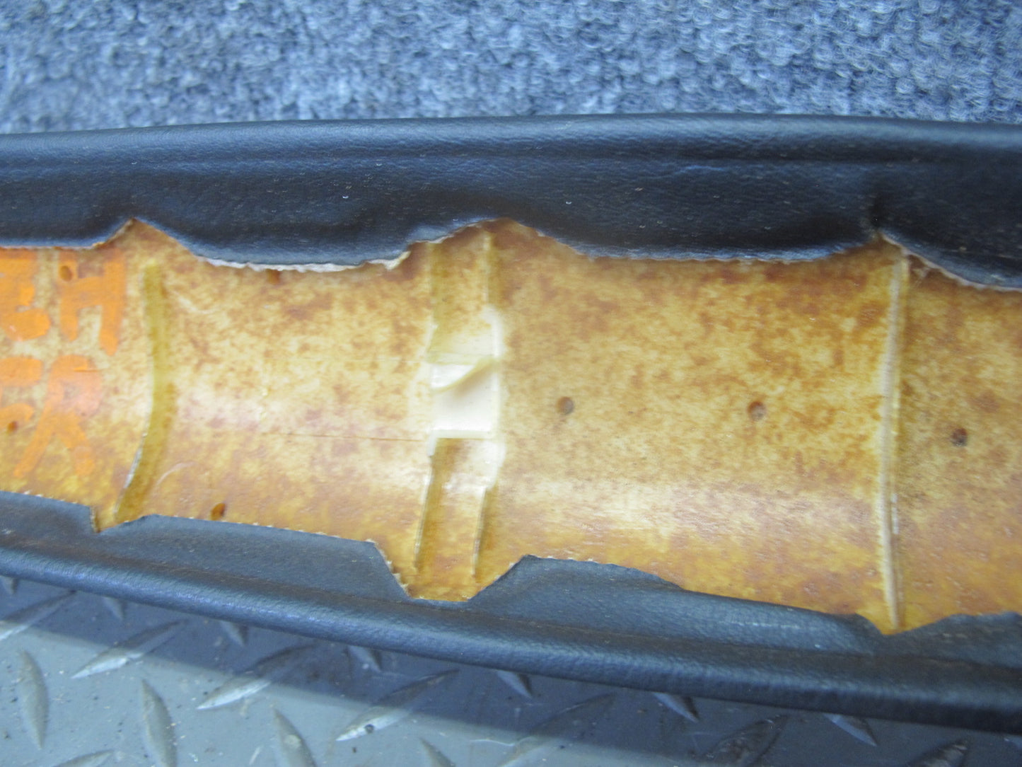 93-96 Nissan 300ZX Z32 Conv Set of 3 Headliner & A-pillar Trim Cover Black OEM