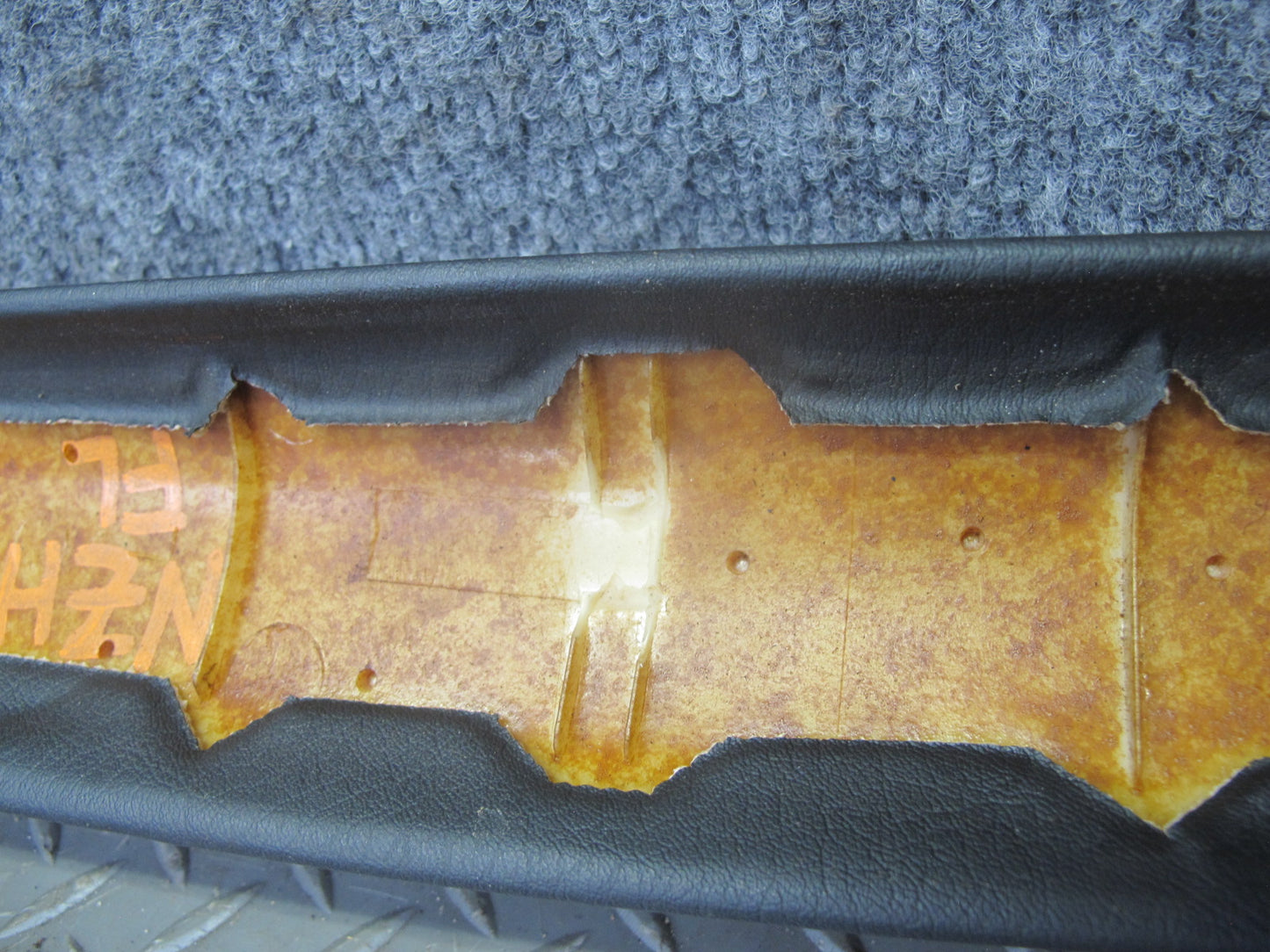 93-96 Nissan 300ZX Z32 Conv Set of 3 Headliner & A-pillar Trim Cover Black OEM