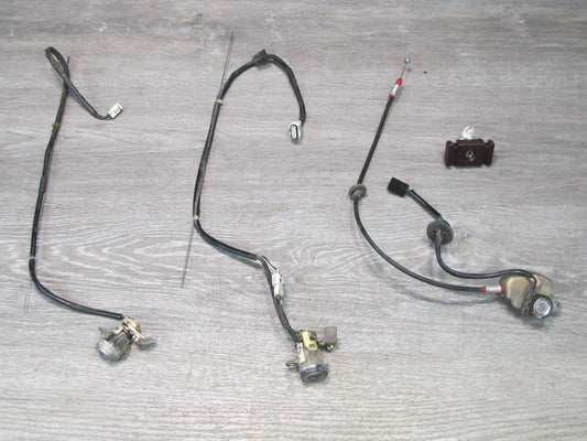 86-88 Toyota Supra MK3 Left & Right Door Trunk Glove Box Lock Cylinder Set OEM