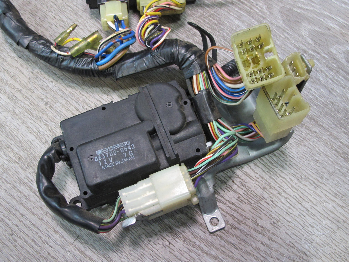 86-88 Toyota Supra MAK3 Heater Radiator Relay Vent Sensors w Wire Wiring Set OEM