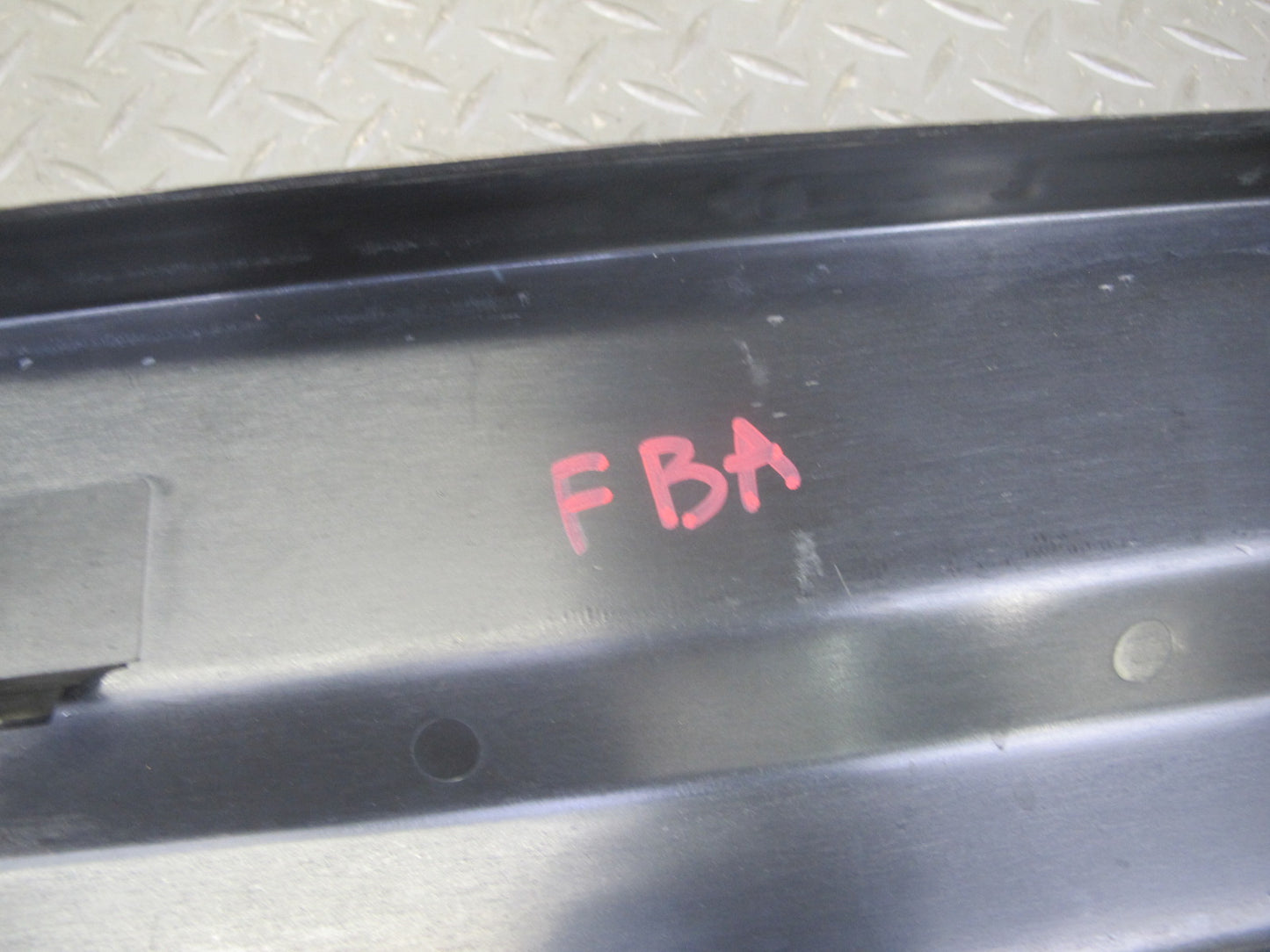 91-95 BMW E34 5-SERIES Sedan Rear Trunk Sill Scuff Plate Trim Cover 8126559 OEM