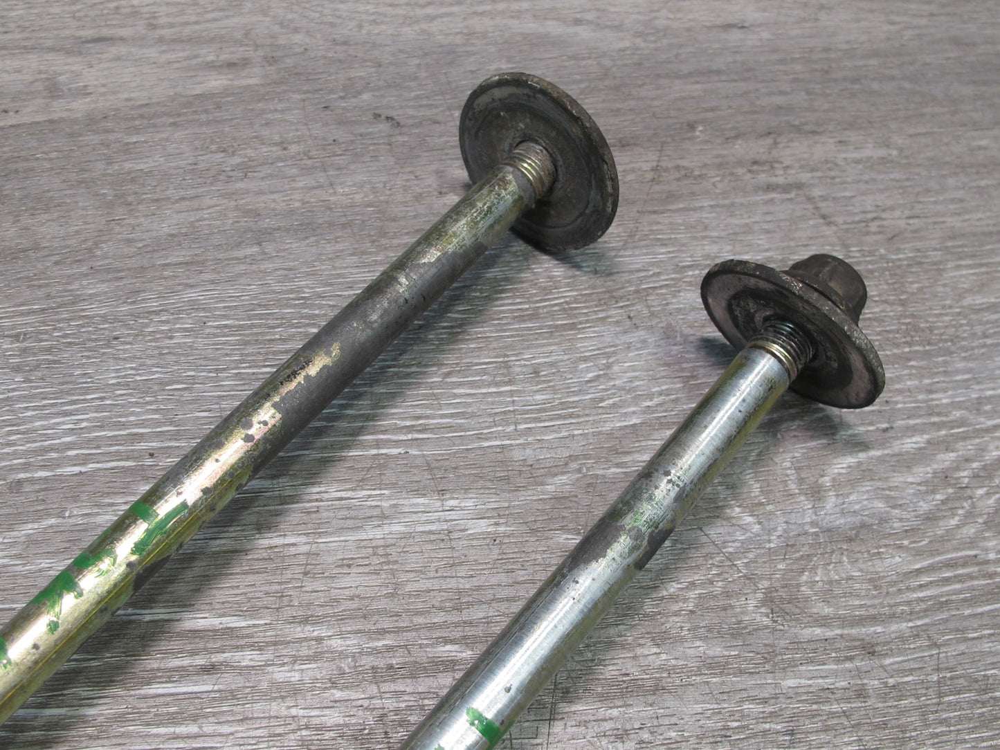 86-92 Toyota Supra MA70L Set of 2 Front Left & Right Upper Control Arm Bolt OEM