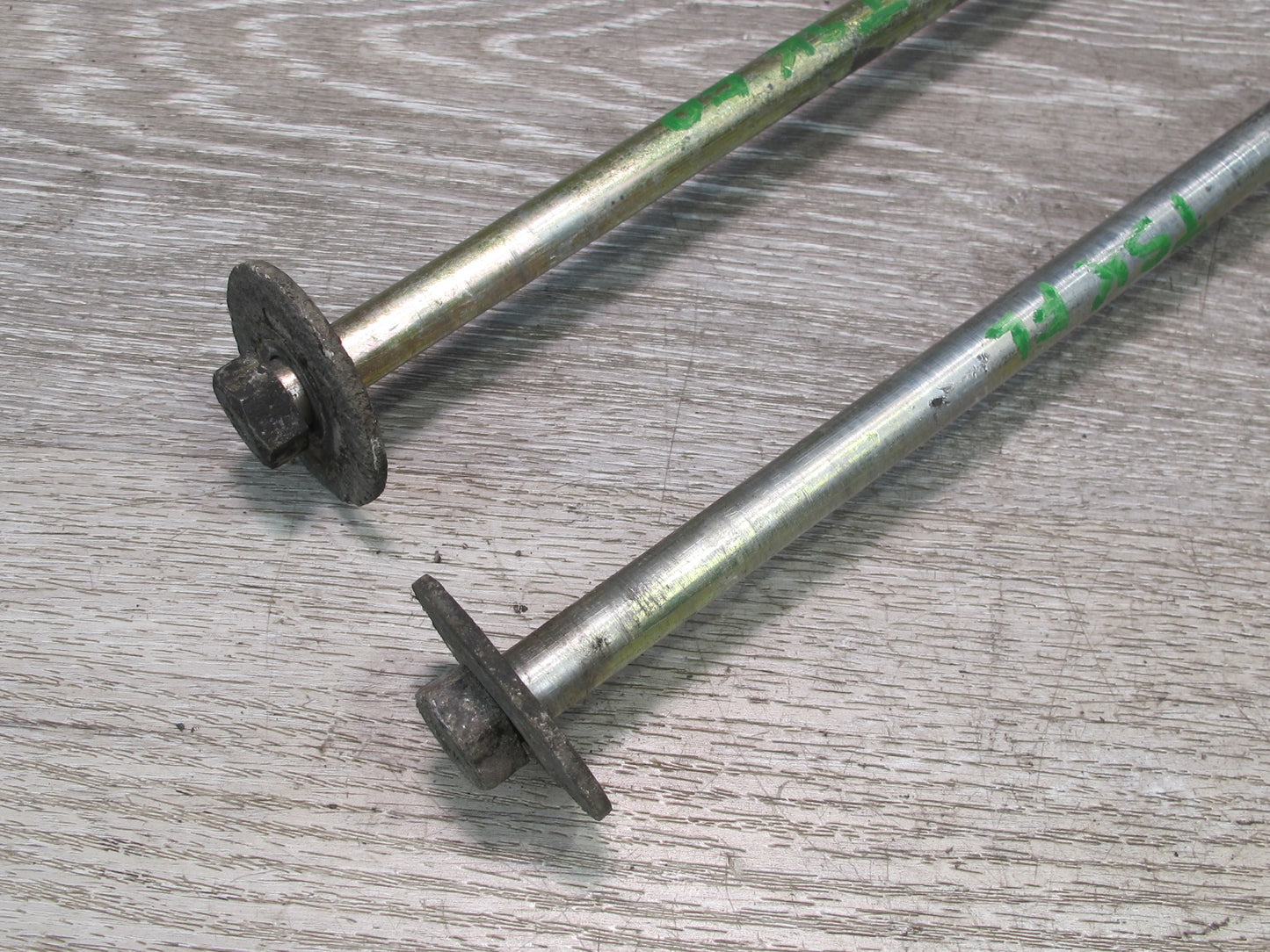 86-92 Toyota Supra MA70L Set of 2 Front Left & Right Upper Control Arm Bolt OEM