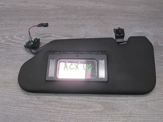 2004-2009 Cadillac XLR Front Left Sun Visor w Homelink Black