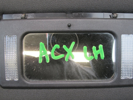 2004-2009 Cadillac XLR Front Left Sun Visor w Homelink Black