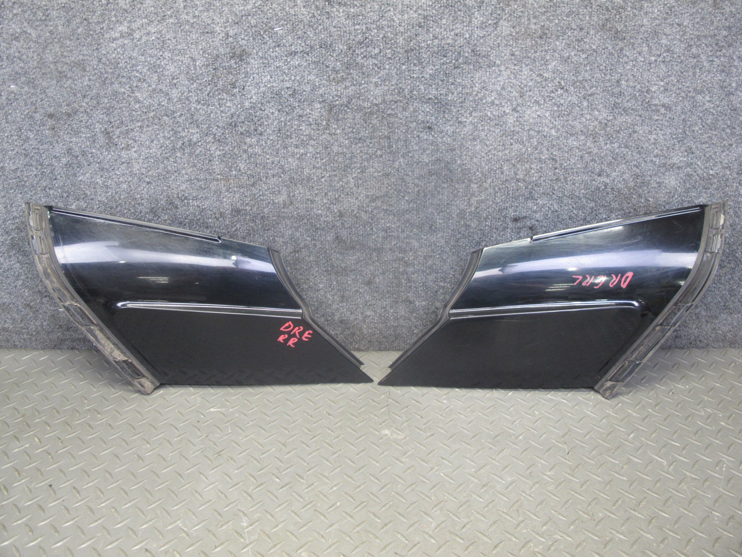 2012-2019 Range Rover Evoque L538 Rear Exterior D Pillar Trim Molding Panel Set