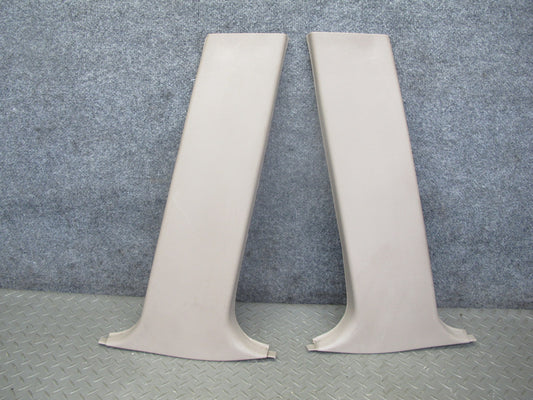 93-95 BMW E34 5-SERIES Set of 2 Left & Right Lower B-pillar Trim Cover OEM