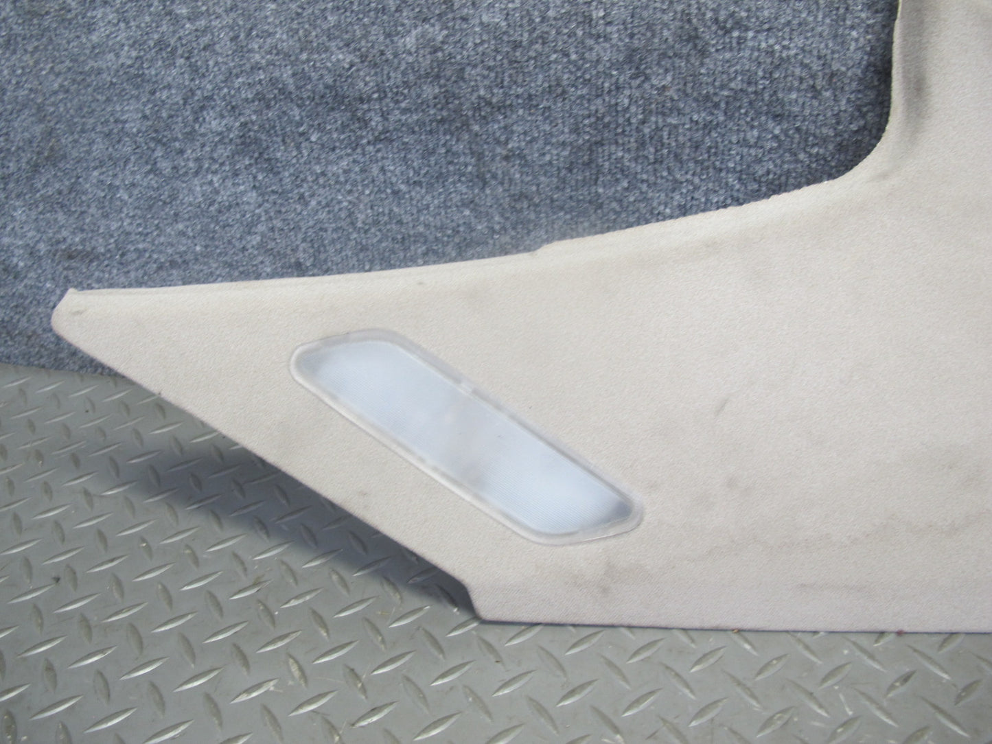 91-95 BMW E34 5-SERIES Sedan Rear Left & Right C-pillar Trim w Lights Set OEM