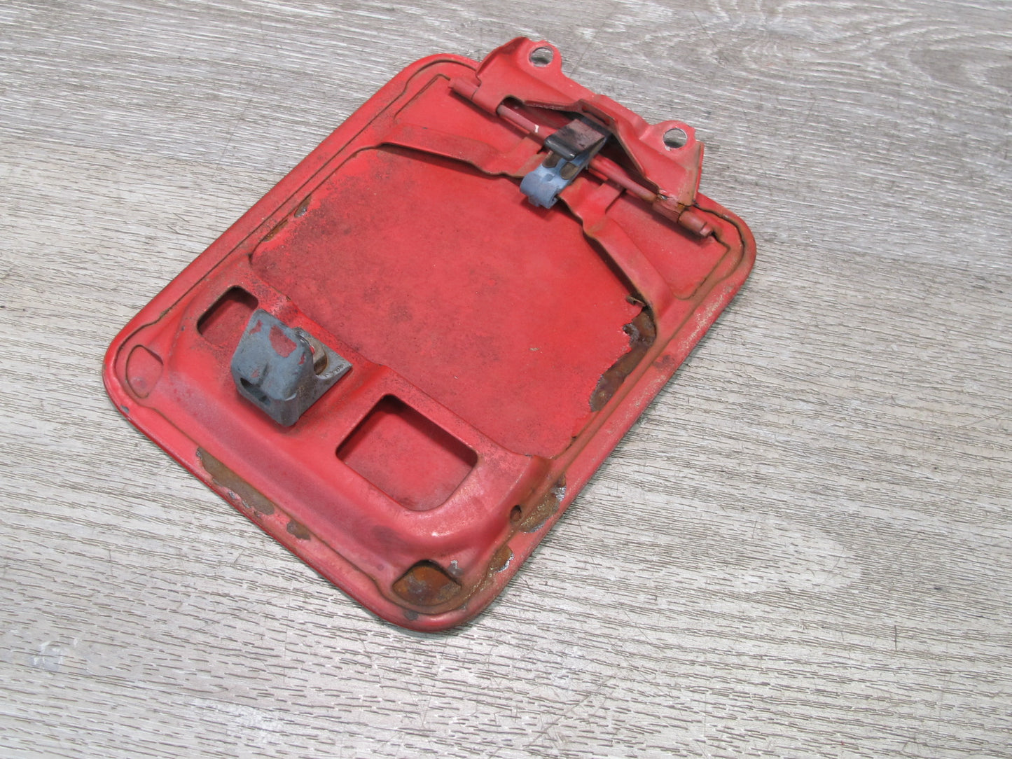 85-89 Toyota MR2 AW15 Fuel Tank Filler Door Lid Cover RED OEM