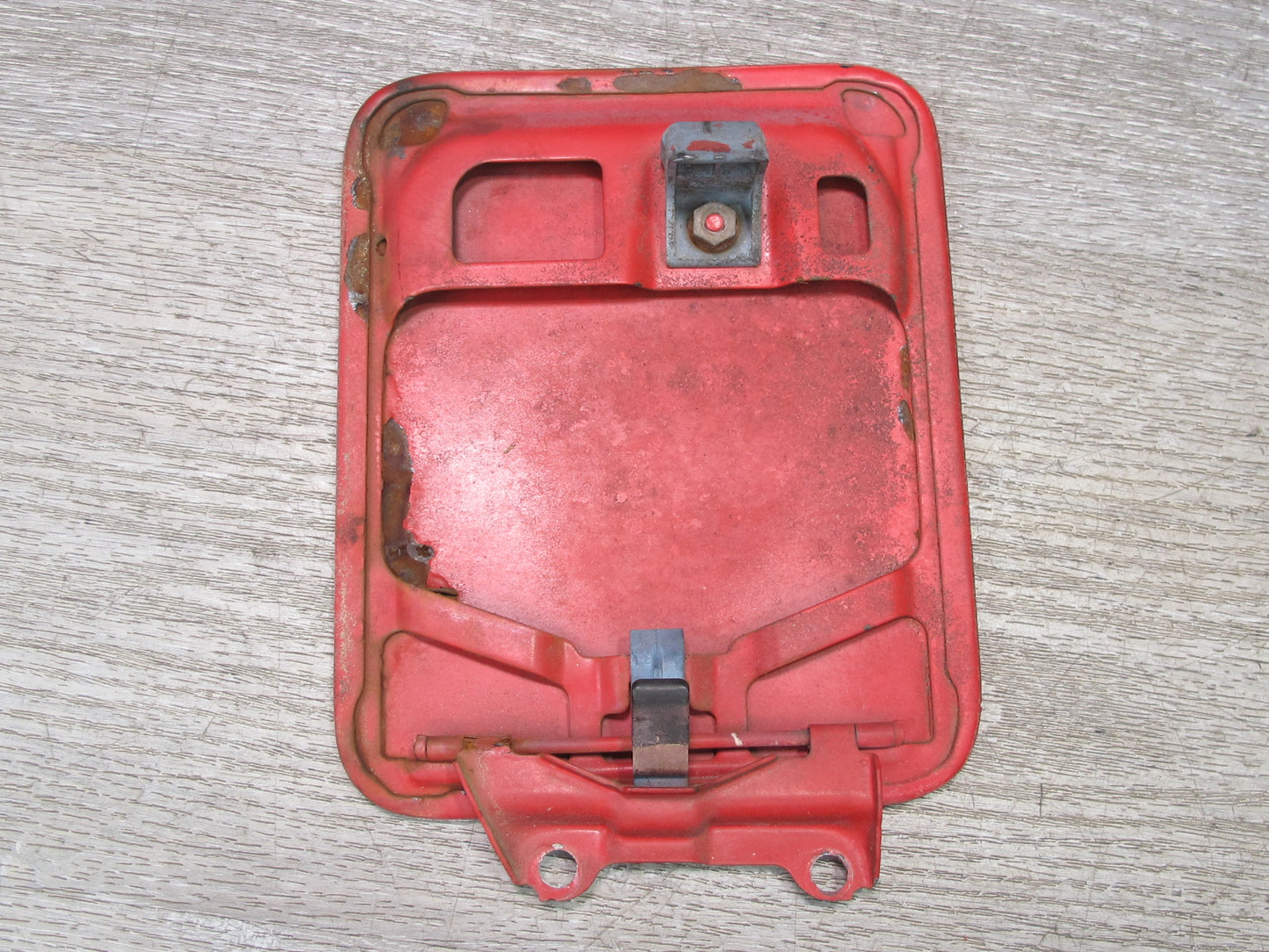 85-89 Toyota MR2 AW15 Fuel Tank Filler Door Lid Cover RED OEM