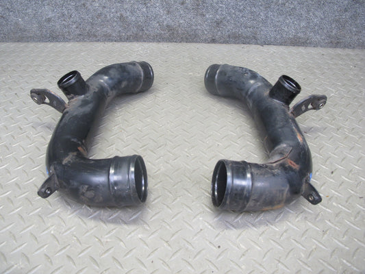90-96 Nissan 300ZX Z32 NA M/T Set of 2 Front Air Intake Hose Pipe Duct OEM