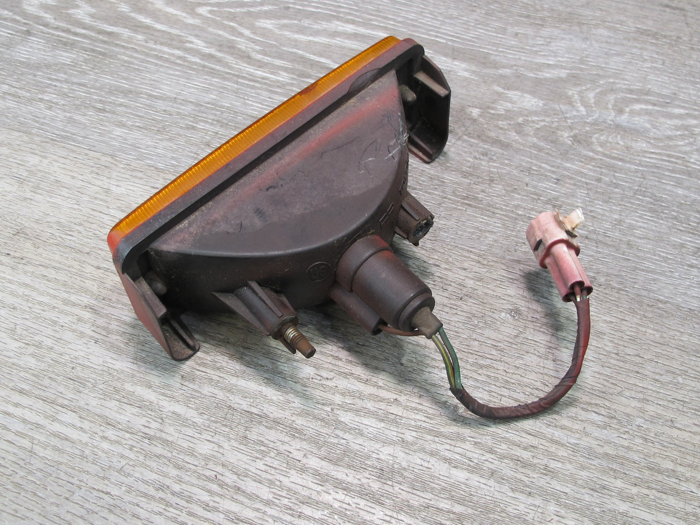 87-89 Toyota MR2 AW15 Front Bumper Left & Right Turn Signal Light Lamp Set OEM