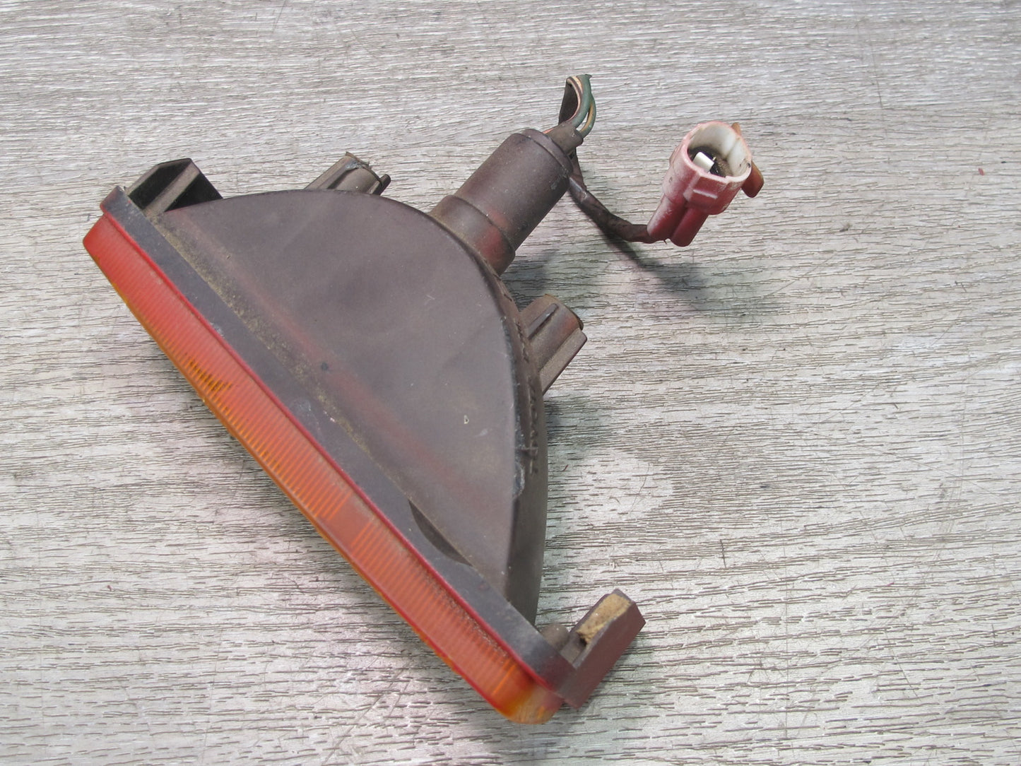 87-89 Toyota MR2 AW15 Front Bumper Left & Right Turn Signal Light Lamp Set OEM