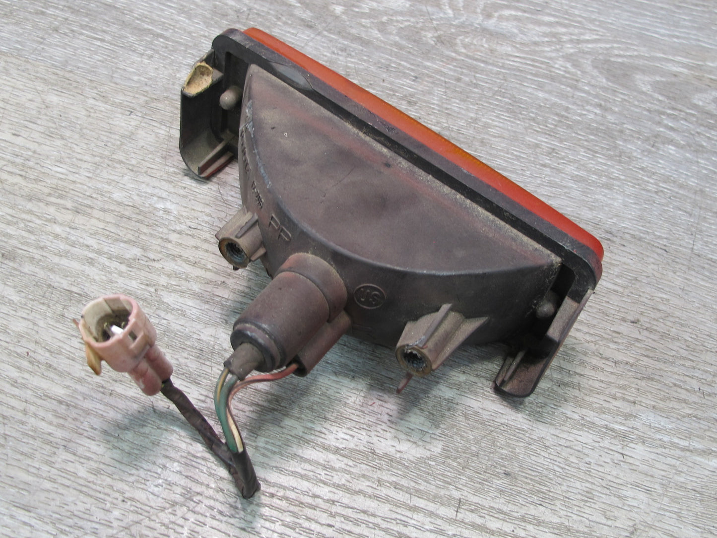 87-89 Toyota MR2 AW15 Front Bumper Left & Right Turn Signal Light Lamp Set OEM
