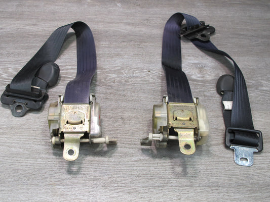85-89 TOYOTA MR2 FRONT LEFT & RIGHT SIDE SEATBELT RETRACTOR SET OEM
