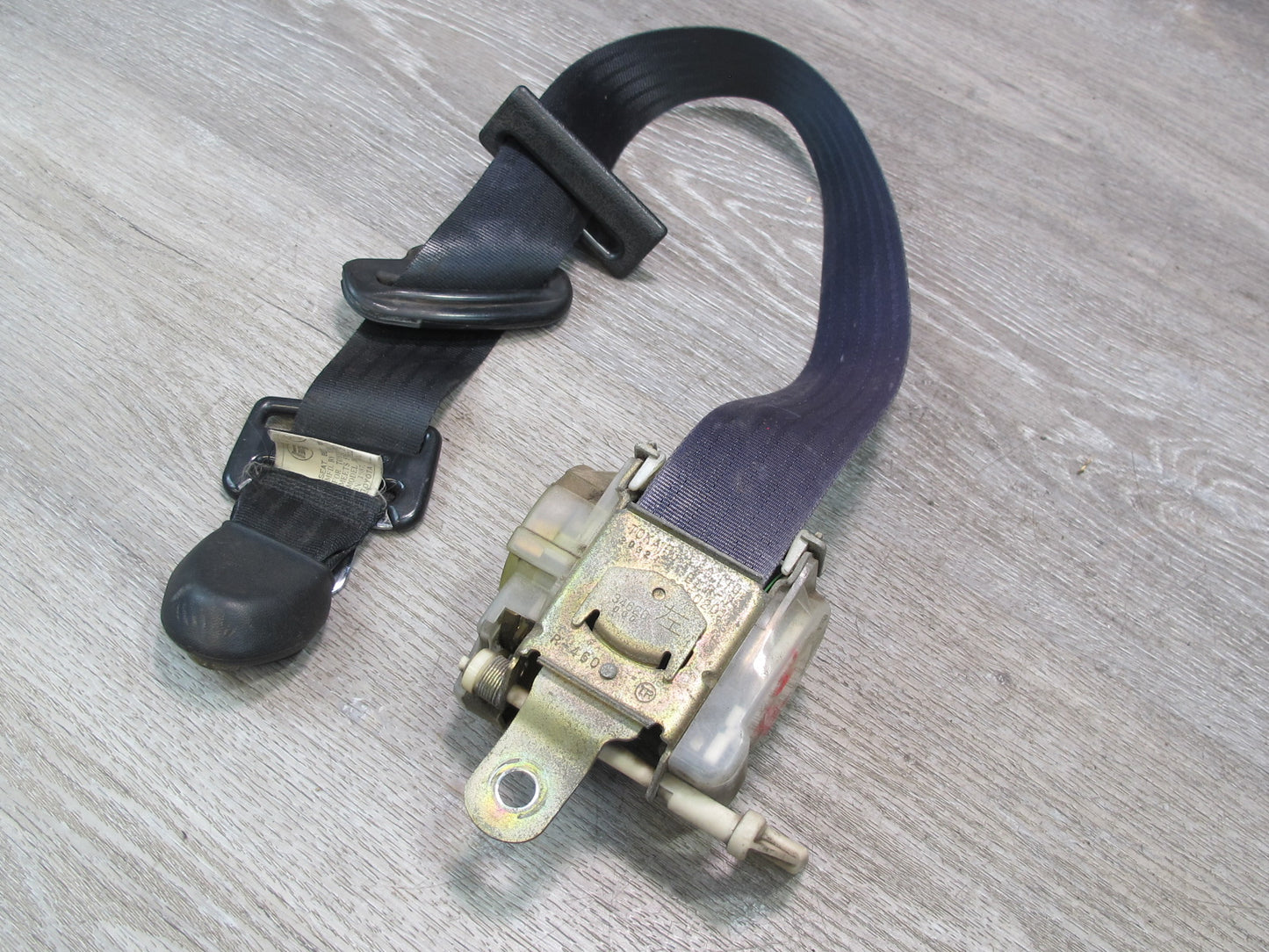 85-89 TOYOTA MR2 FRONT LEFT & RIGHT SIDE SEATBELT RETRACTOR SET OEM
