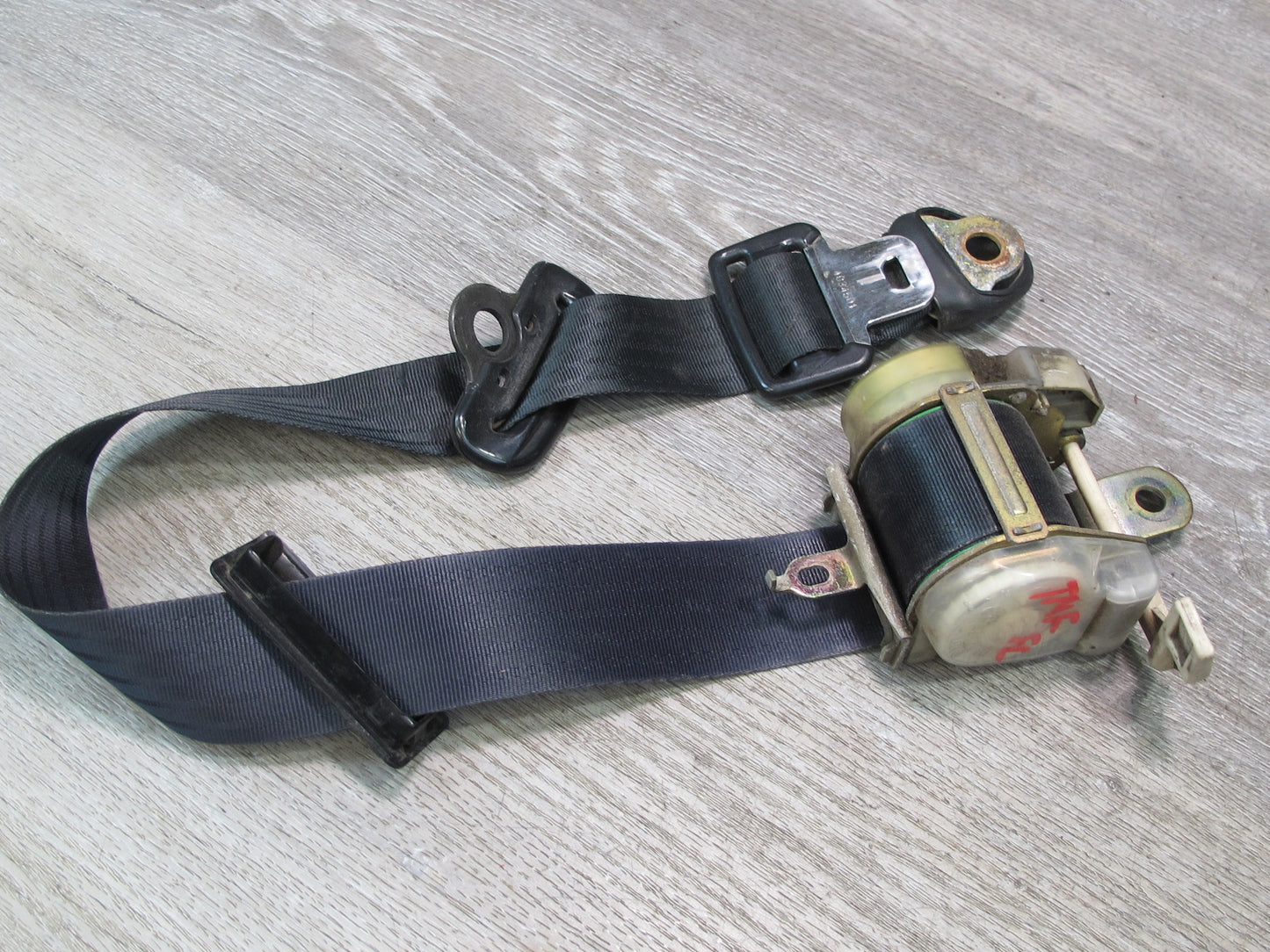 85-89 TOYOTA MR2 FRONT LEFT & RIGHT SIDE SEATBELT RETRACTOR SET OEM